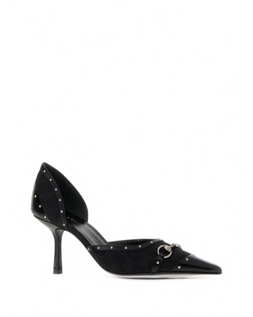 Gucci Black Christy Pump
