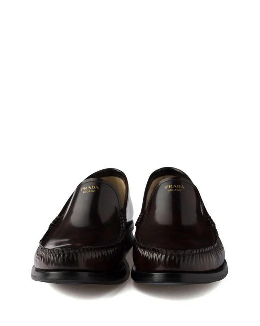 Prada Black Loafers