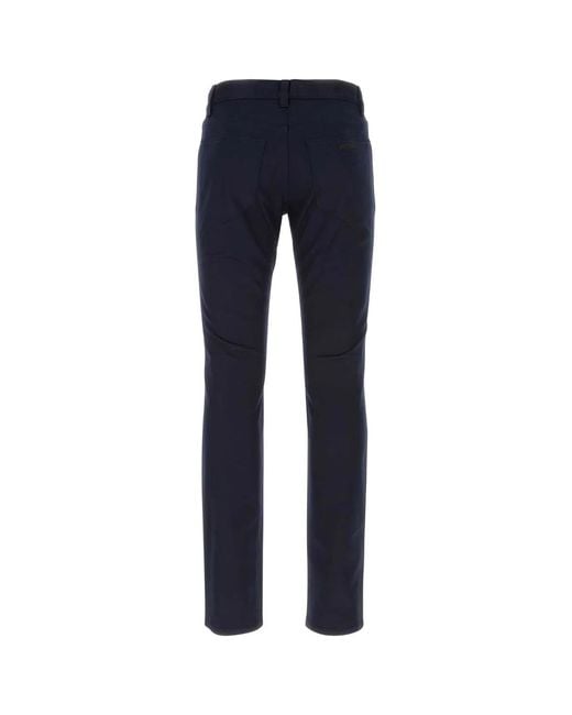 Prada Blue Pantalone for men