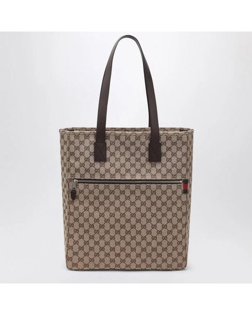 Gucci Brown Leather Bag for men