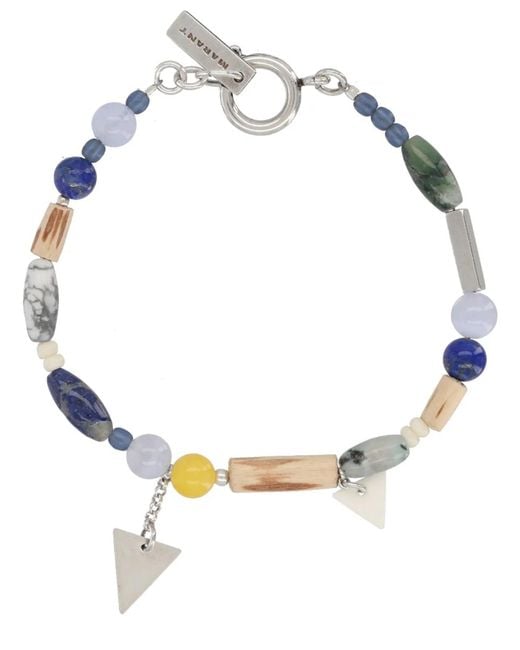 Isabel Marant White "Yulian" Bracelet for men