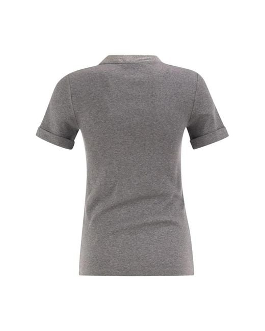Peserico Gray Rib Tshirt