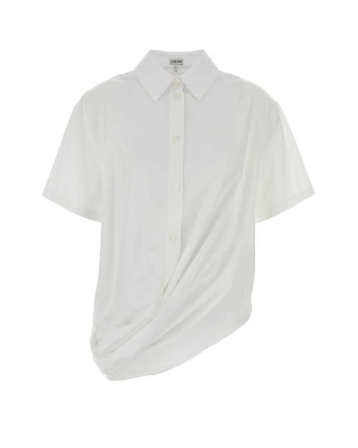 Loewe White Poplin Shirt