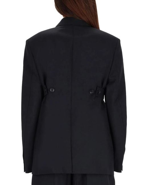 Alexander Wang Black Wool Blazer