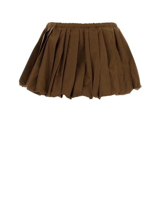 Miu Miu Brown Gonne