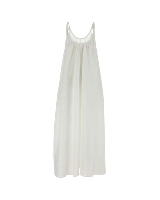 Anine Bing White Flora Dress