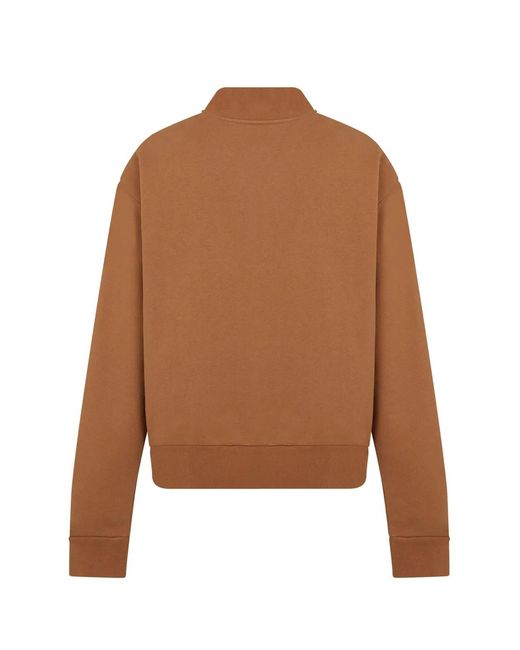 Marni Blue Piton Logo Brushed Organic Sweatshirt for men