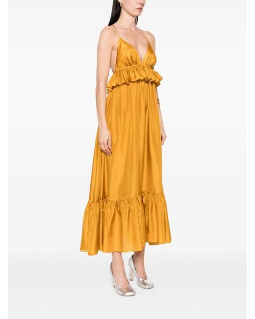Zimmermann Yellow Rhiannon Dress