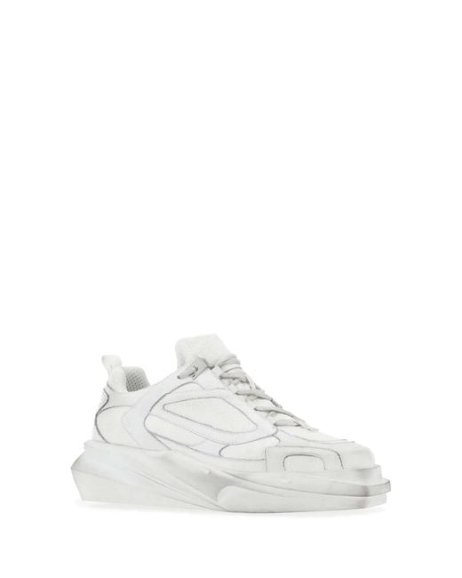 1017 ALYX 9SM White Leather Hiking Sneakers