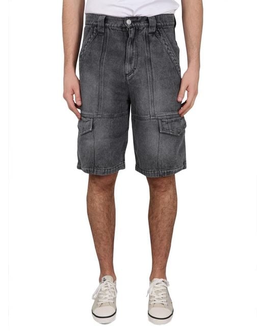 Isabel Marant Gray Bermuda Timy for men