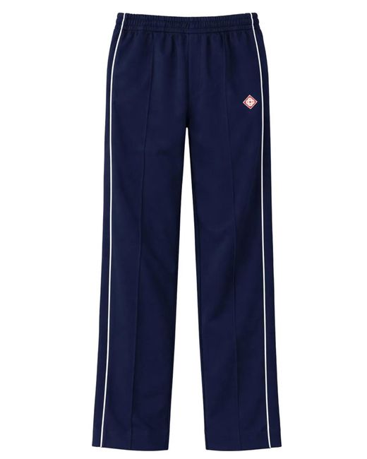 Casablanca Blue Piquet Track Pants for men