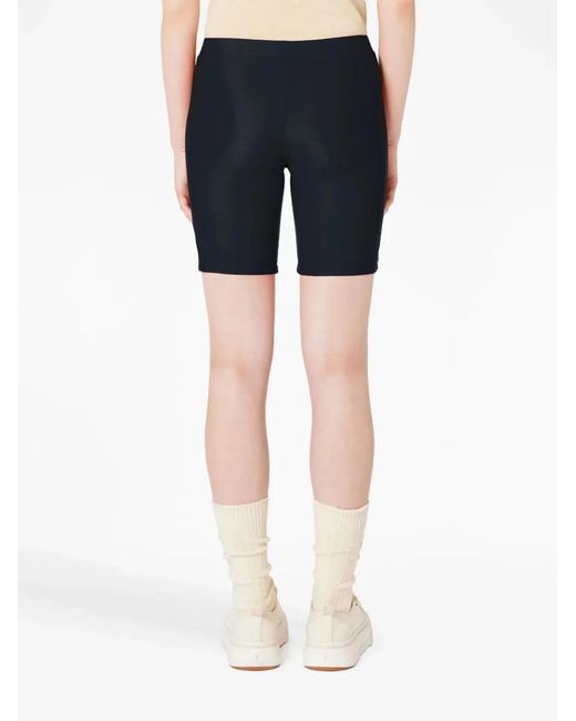 AMI Blue Cotton Shorts