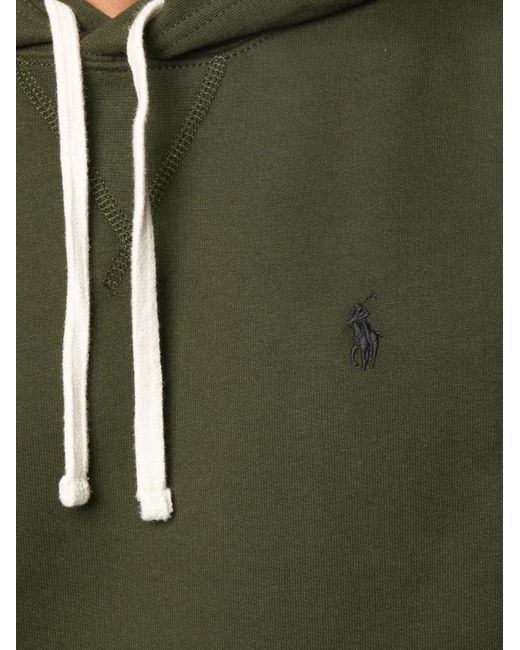 Polo Ralph Lauren Green Logo Hoodie for men