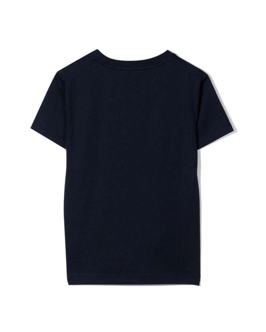 Fred Perry Blue Embroidered T-Shirt