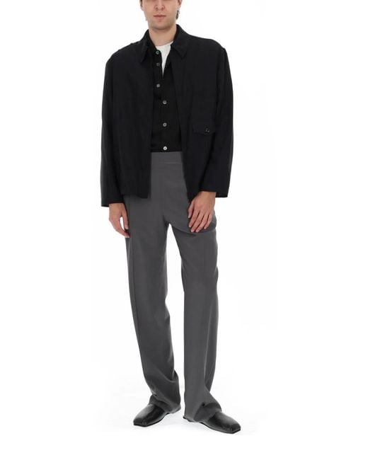Our Legacy Black Super Merino Wool Sports Jacket for men