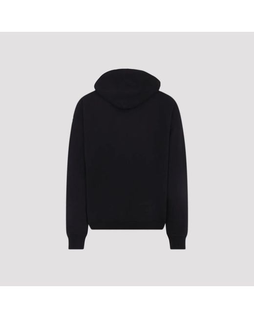 Off-White c/o Virgil Abloh Black Small Arrow Skate Cotton Hoodie for men