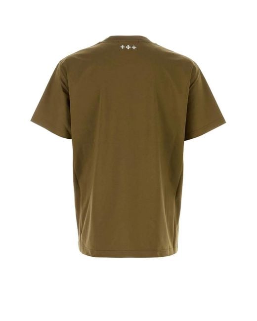 Tatras Green Army Cotton T-Shirt for men
