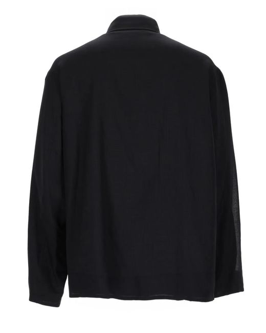Our Legacy Black Super Merino Wool Sports Jacket for men