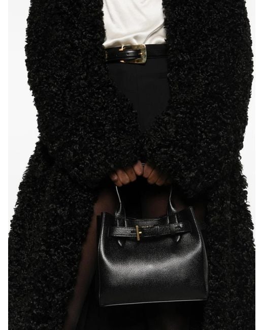 Tom Ford Black Audrey Small Leather Tote