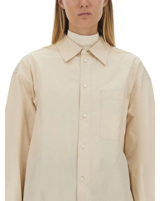Lemaire Natural Long Shirt