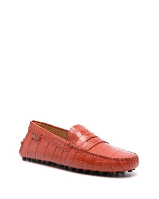 Tod's Red Gommino 22L Mocassino