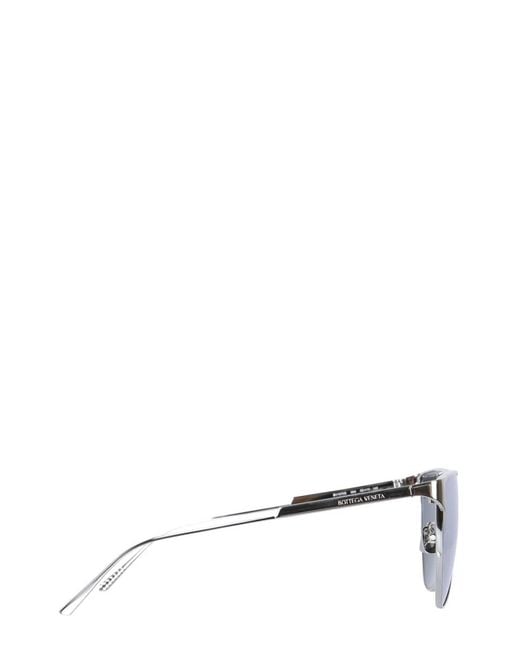 Bottega Veneta White Sunglasses
