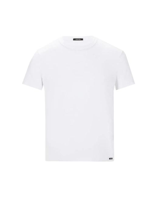 Tom Ford White Cotton Underwear T-Shirt for men