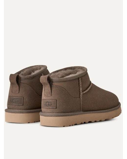 Ugg Brown Classic Ultra Mini