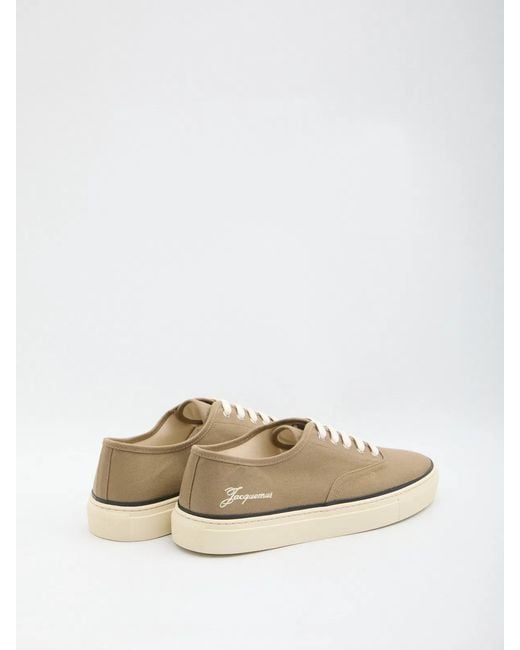 Jacquemus Natural Cotton Sneaker for men
