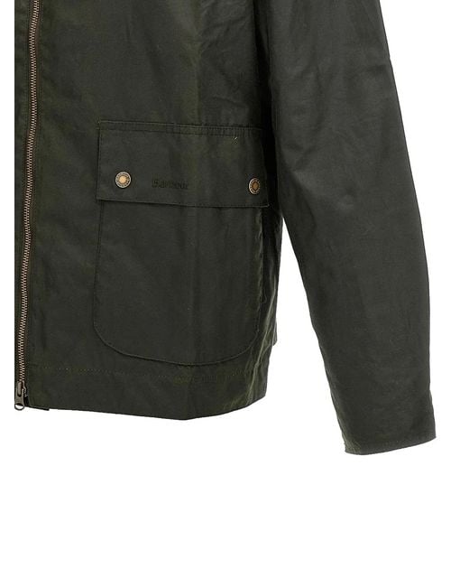 Barbour Green 'Short Bedale' Jacket for men