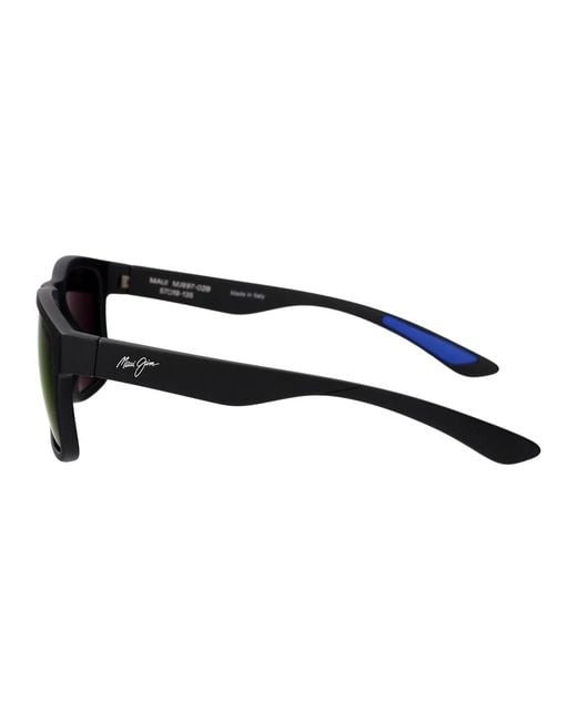 Maui Jim Blue Matte Hawaai Acetate Sunglasses