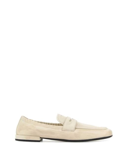 Prada White Moccasins