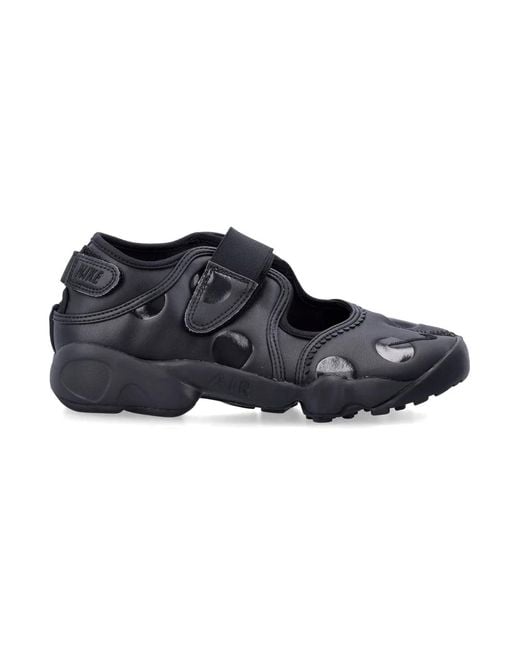 Nike Black Air Rift Split Toe Sneakers