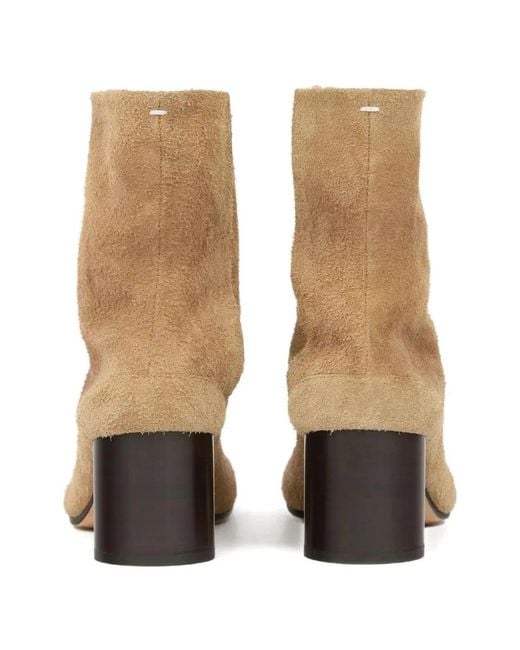Maison Margiela Natural Suede Boots