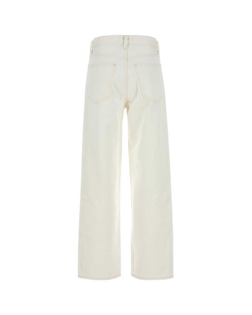Agolde White Jeans