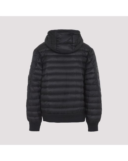 C P Company Black C.P.Company Shell Hooded Lens Down Jacket for men