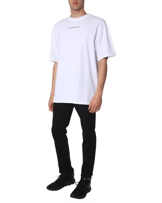 Ih Nom Uh Nit White T-Shirt Con Logo E Stampa Bowie for men