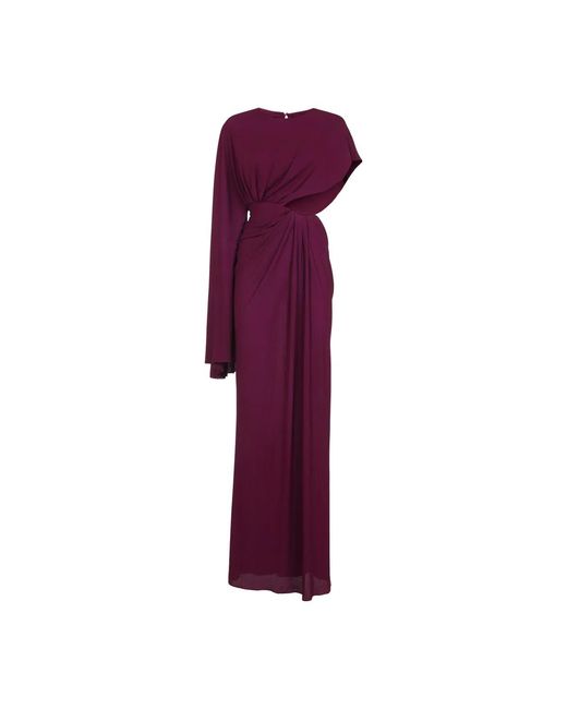 Giambattista Valli Purple Long Dress
