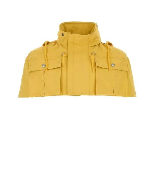 Prada Yellow Accessori Rtw for men