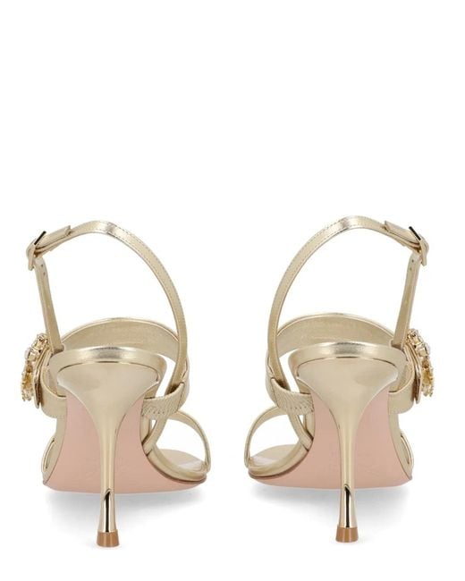 Roger Vivier Metallic Sandalo "Efflorescence"