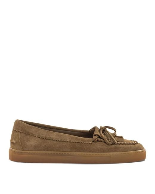 COPENHAGEN Brown "Cph 365" Lace-Up Loafers