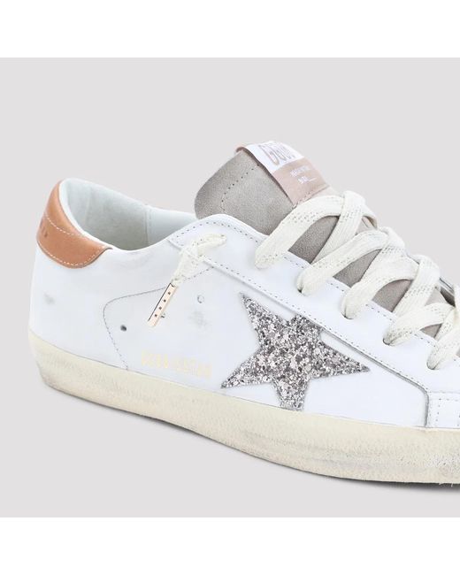 Golden Goose Deluxe Brand White Cinder Superstar Sneakers