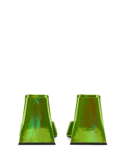 The Attico Green Mule Devon