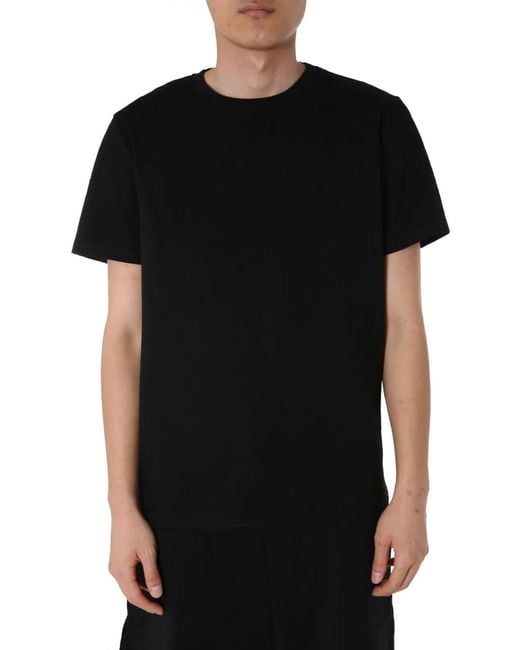 Moschino Black Round Neck T-Shirt for men