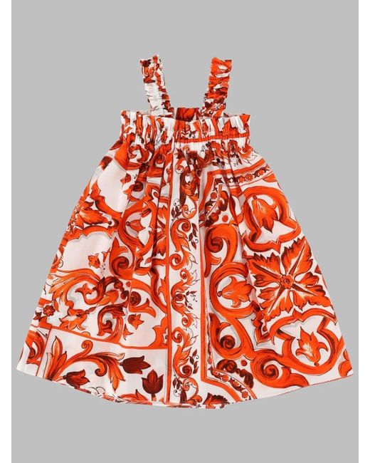 Dolce & Gabbana Red Dolce & Gabbana Abito Senza Maniche