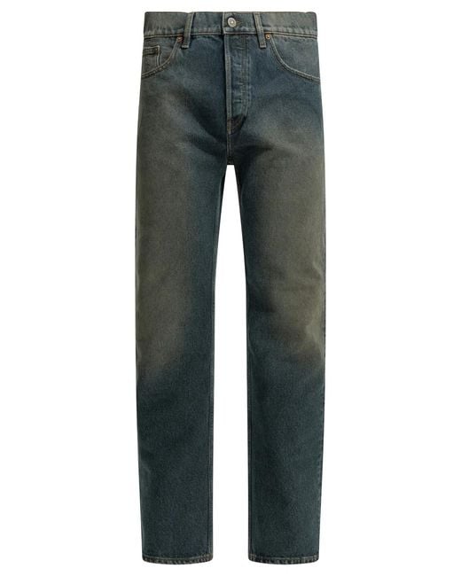 Golden Goose Deluxe Brand Gray "Journey" Straight-Leg Jeans for men