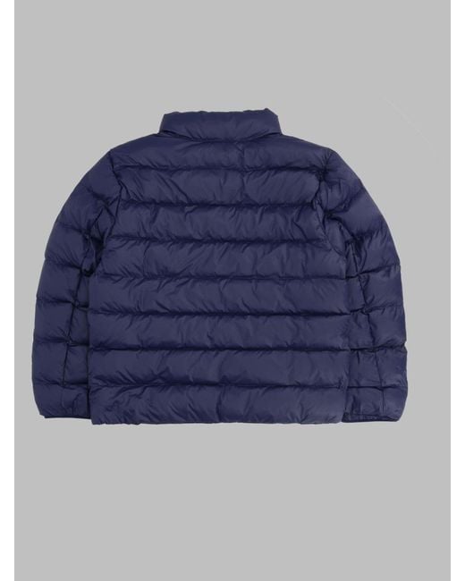 Polo Ralph Lauren Blue Woven-Bomber-Jacket