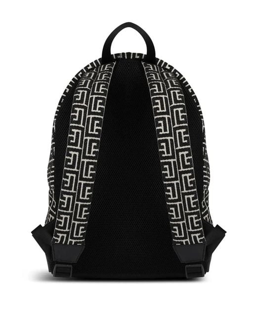 Balmain Black 1945 City Backpack-Mon for men