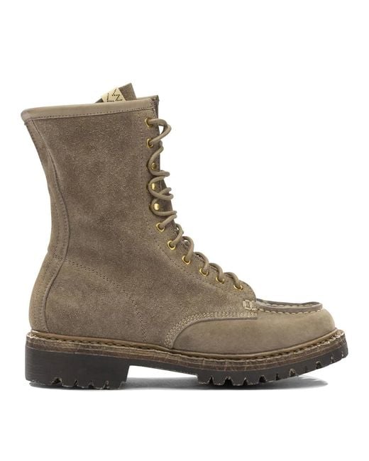 Visvim Brown Horse Leather Boots for men