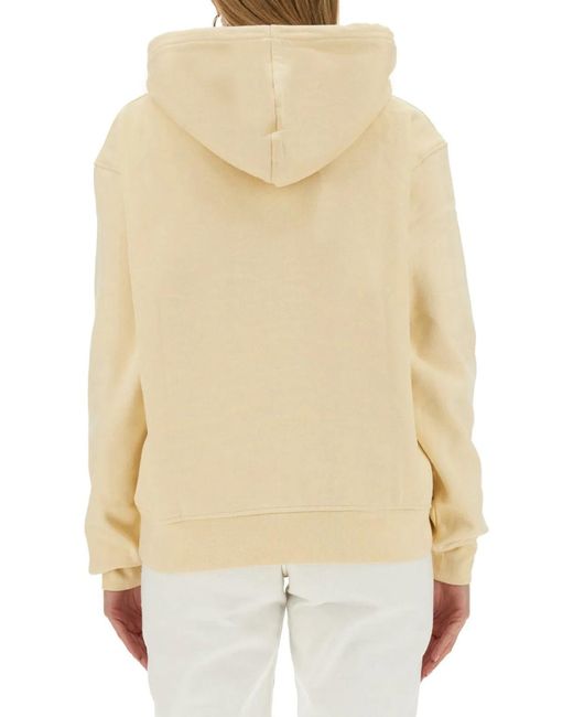 Jacquemus Natural Sweatshirt With Logo